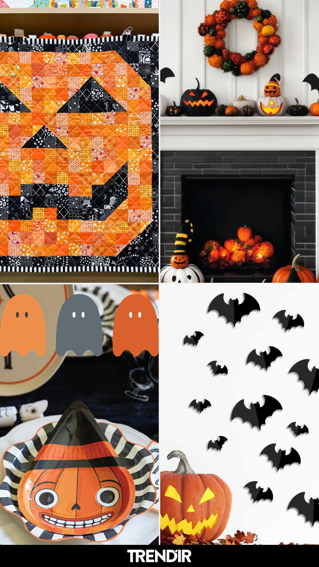 15 Orange and Black Halloween Decor Ideas That Turn Any Room Into a Spooky Statement