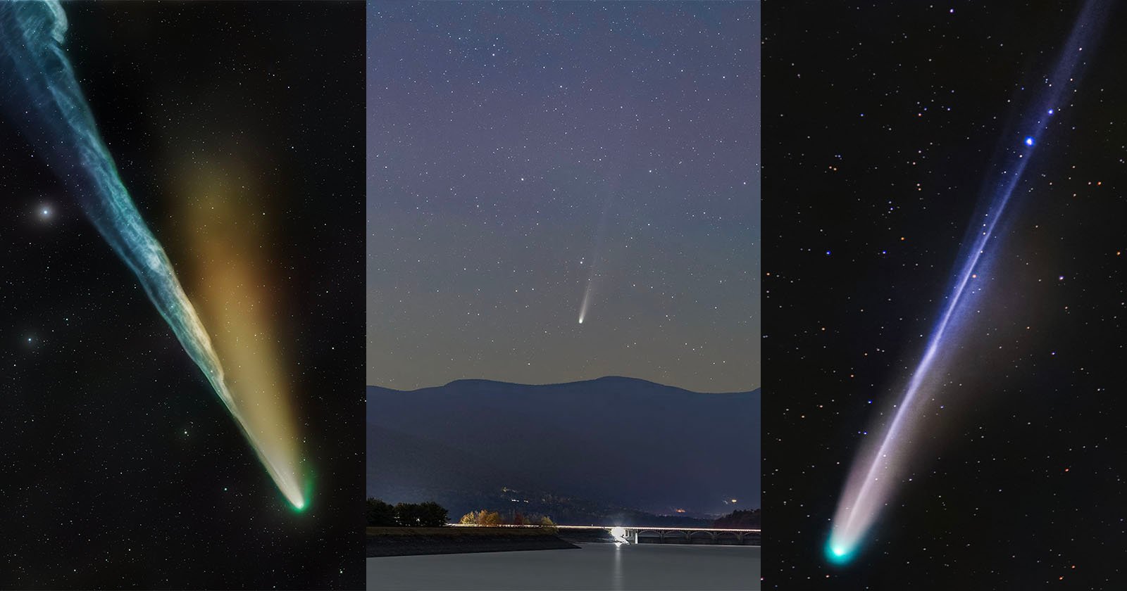 Comet Lemmon Puts on Spectacular Show for Astrophotographers