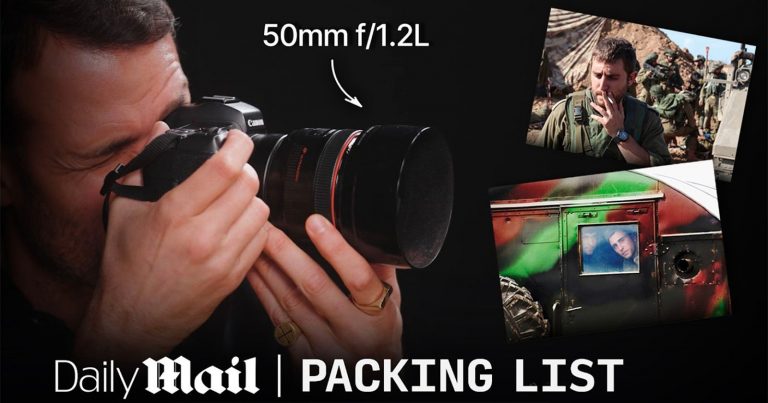 A War Photographer Reveals What’s In His Camera Bag