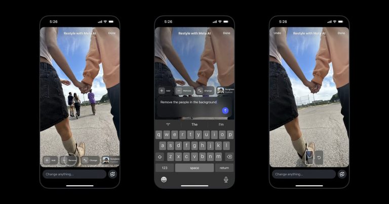 Meta Adds AI Tools to Instagram Stories That Lets You Edit Photos