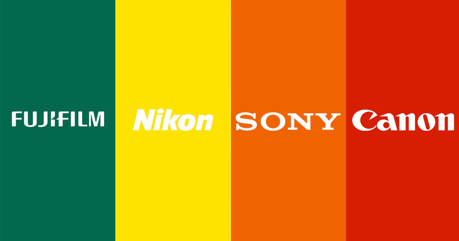 Camera Makers Need to Lean Into Their Brand Colors Again Camera Makers Need to Lean Into Their Brand Colors Again