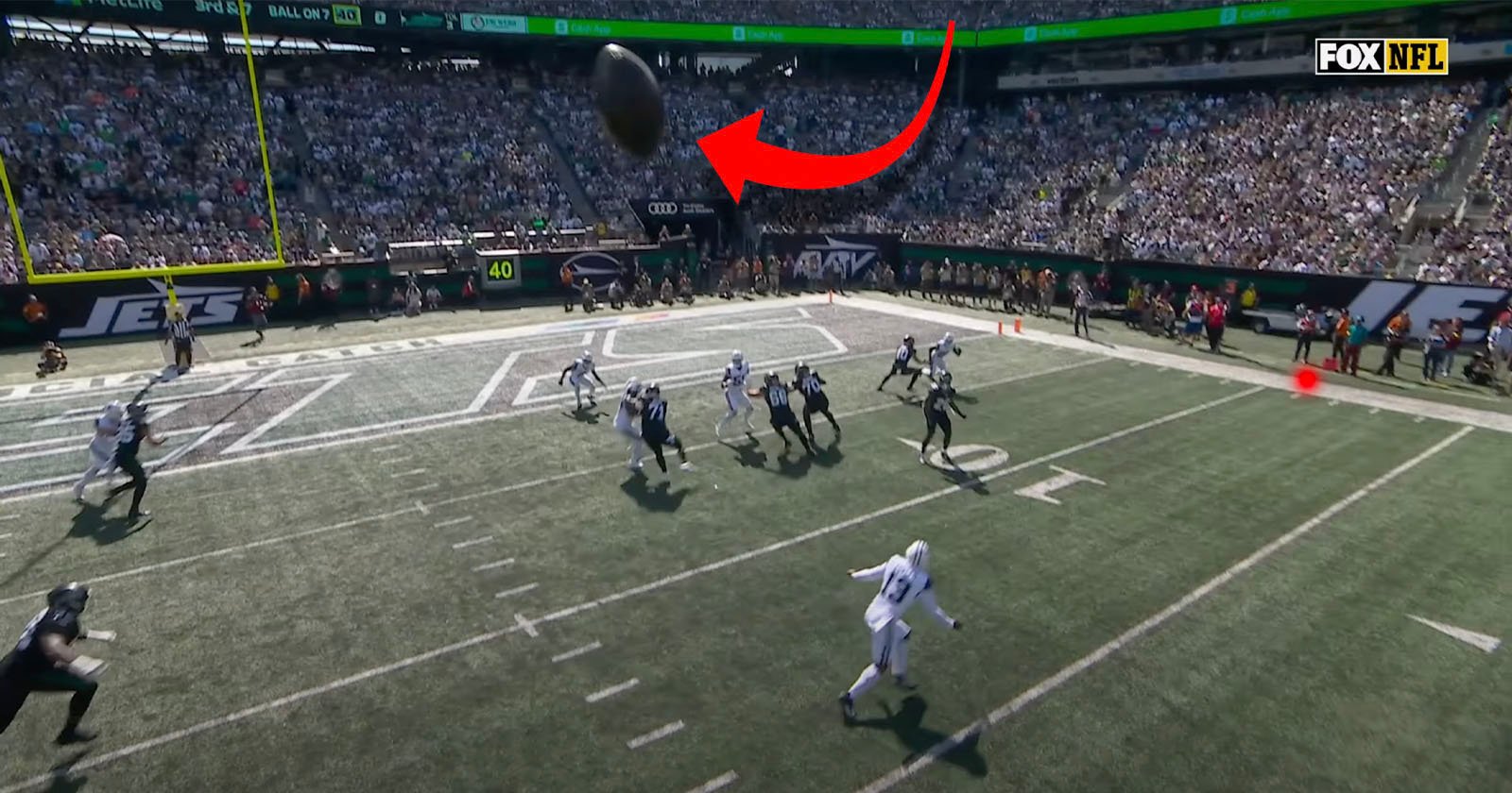 Ball Strikes SkyCam in Two Separate NFL Games Ball Strikes SkyCam in Two Separate NFL Games