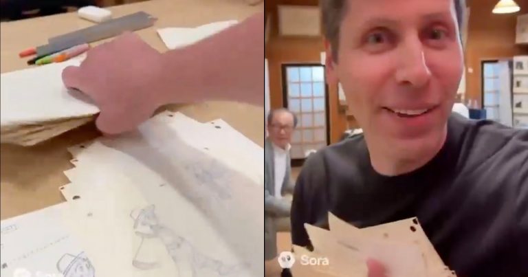 People Are Making AI Videos of Sam Altman Stealing Content on Sora 2