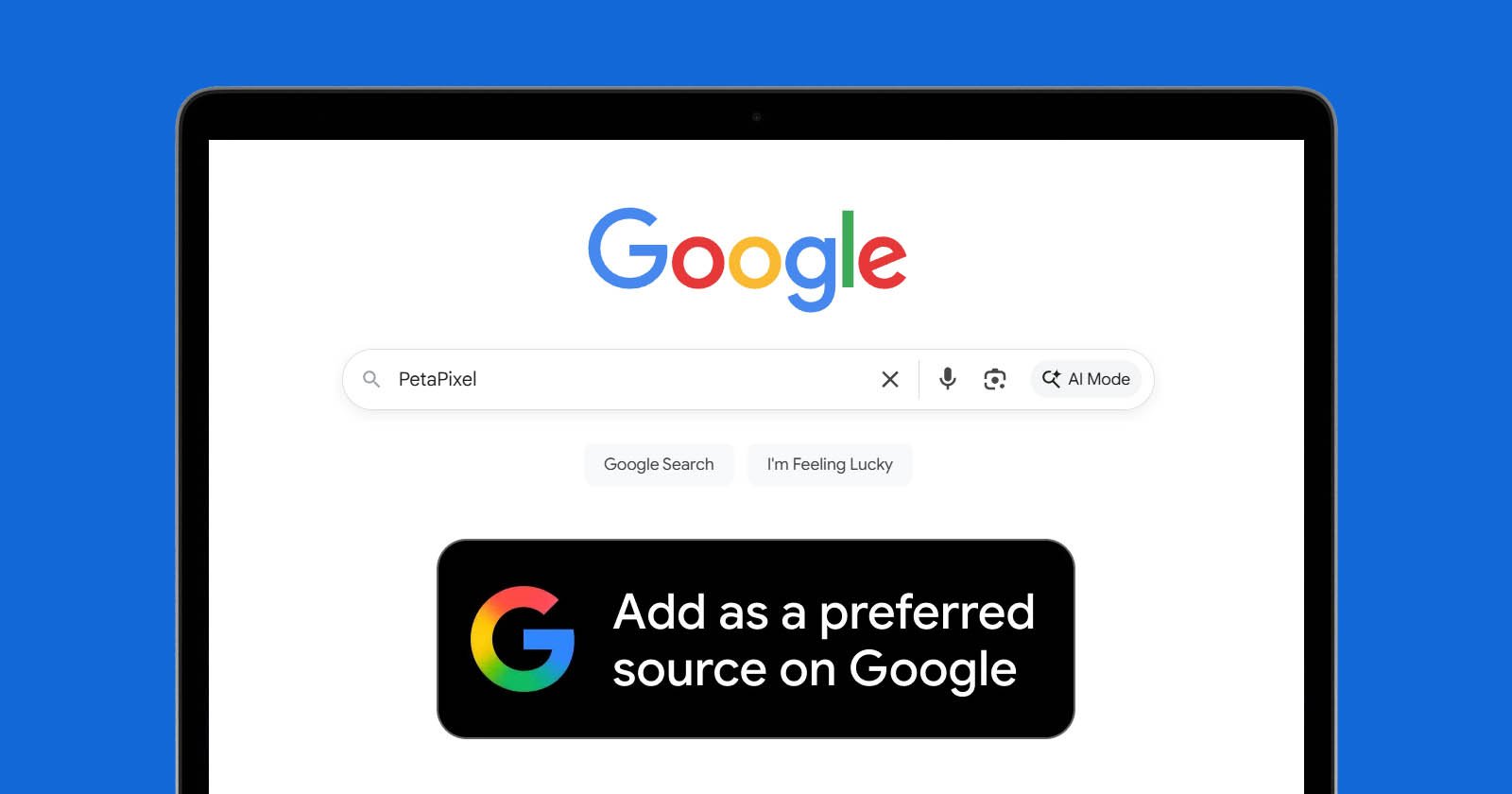How to Add PetaPixel as a Preferred Source on Google How to Add PetaPixel as a Preferred Source on Google