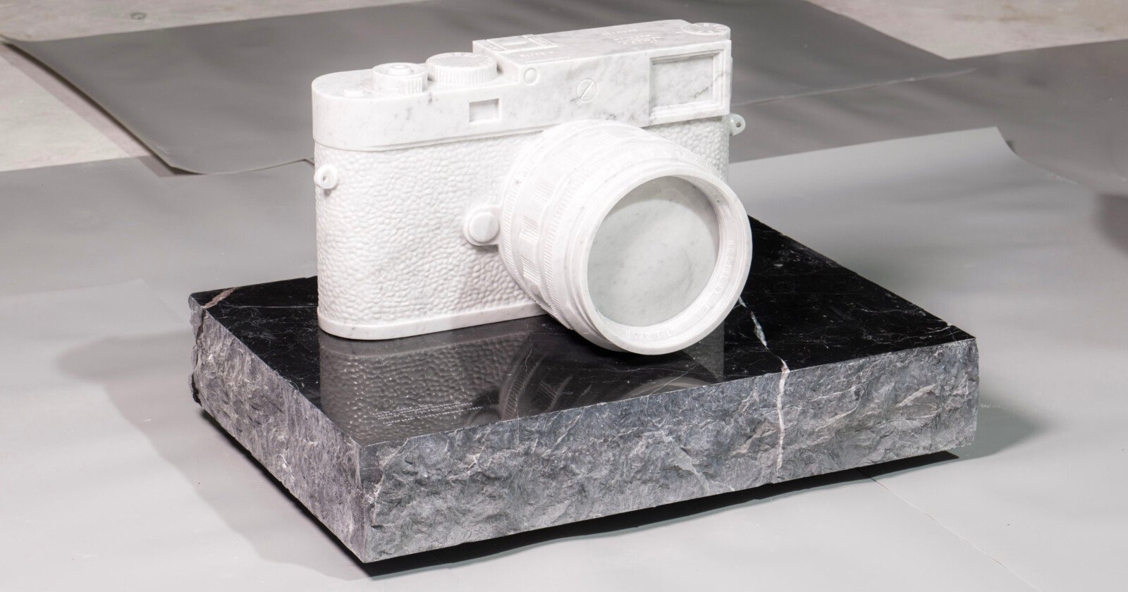 Leica Made Marble M11 Cameras That Weigh 375 Pounds and Cost $58,000 Leica Made Marble M11 Cameras That Weigh 375 Pounds and Cost $58,000