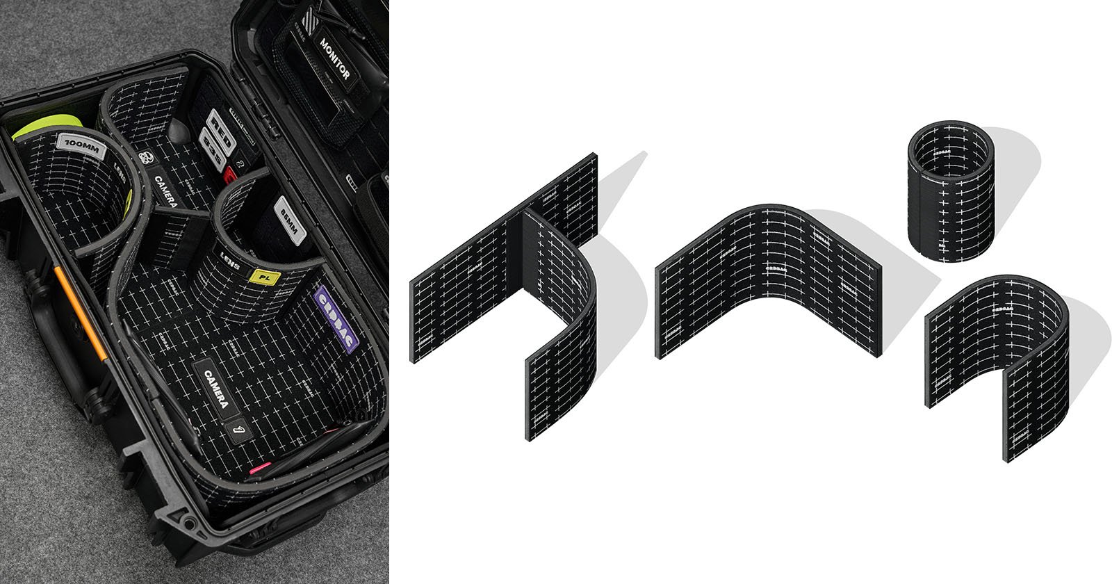 CRDBAG’s New Flexible Grid Divide Bends the Rules of Camera Storage CRDBAG’s New Flexible Grid Divide Bends the Rules of Camera Storage