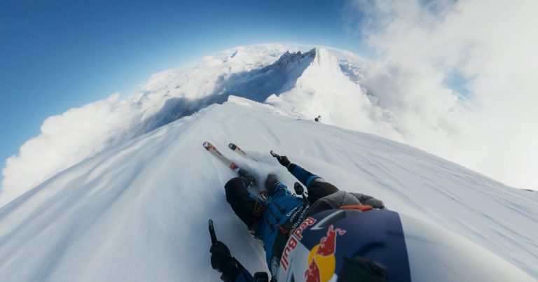 Insane POV Footage Captures Skier’s Descent from the World’s Highest Peak