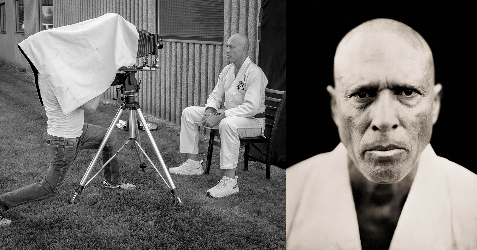The Father of MMA Captured in Wet Plate Collodion Photography The Father of MMA Captured in Wet Plate Collodion Photography