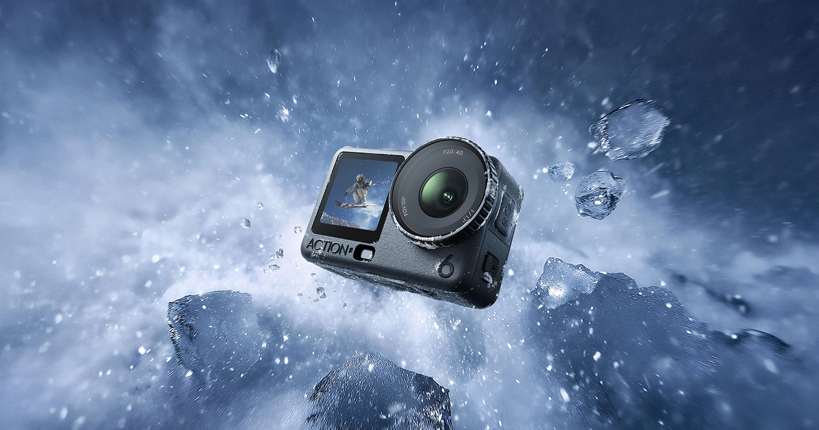 DJI’s Osmo Action 6 Camera Has a New Square Image Sensor