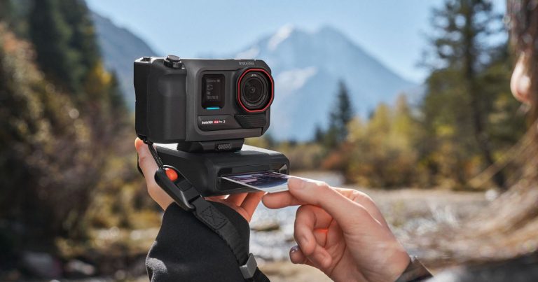 Bizarre Add-On Turns the Insta360 Ace Pro 2 Into an Instant Camera
