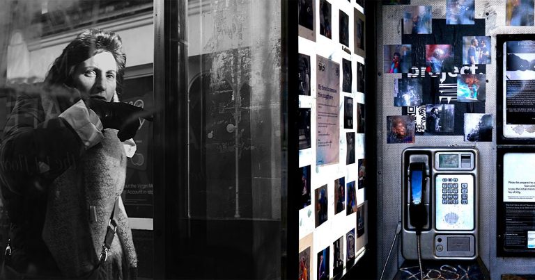 Photographer Exhibits Images Inside the Same Phone Booth Where They Were Taken