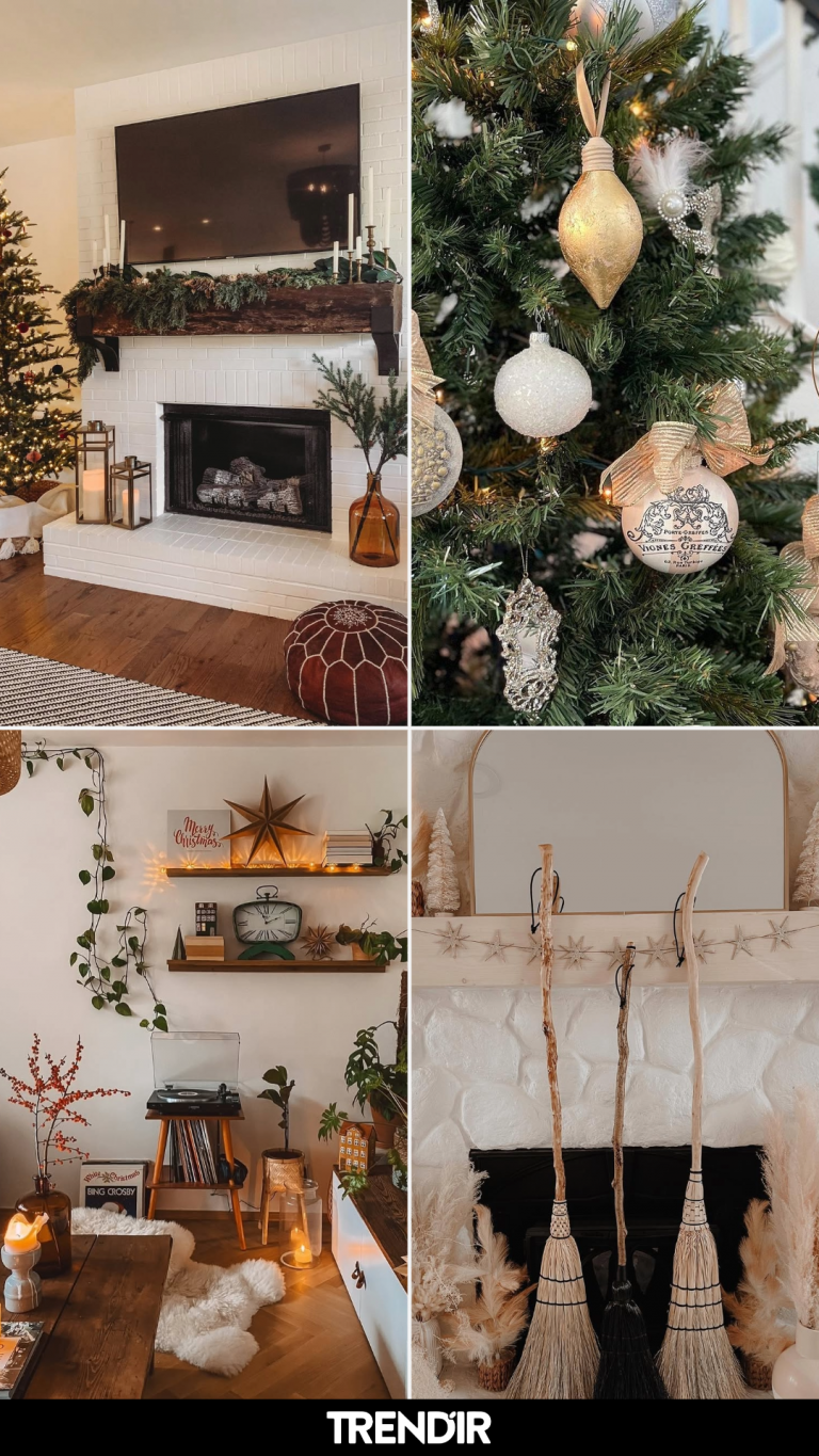 30 Boho Christmas Decor Ideas That Mix Neutrals, Textures, and Holiday Glow Perfectly
