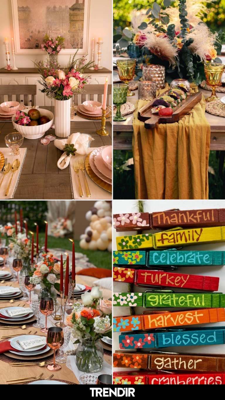 29 Boho Thanksgiving Decor Ideas You’ll Want to Copy Before It’s Overdone