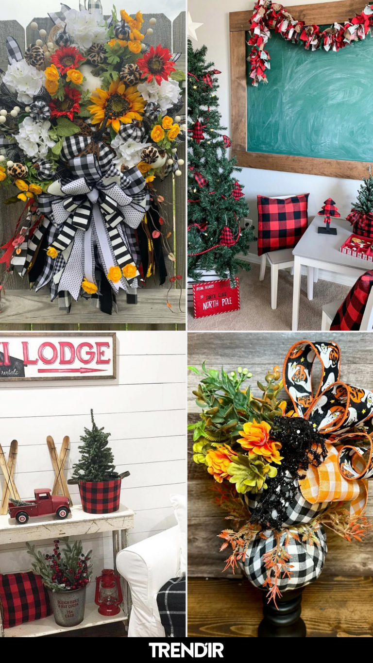 30 Buffalo Check Thanksgiving Decor Ideas That Guests Will Totally Try to Copy