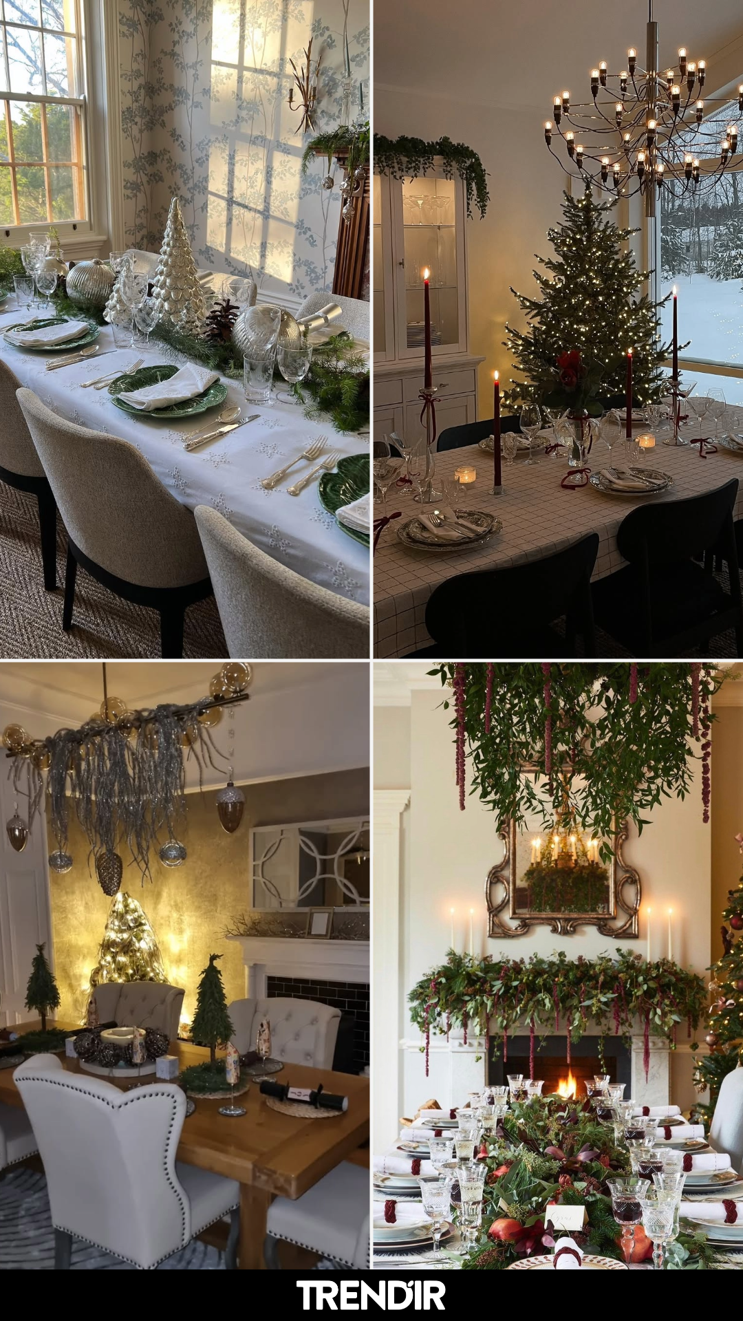 26 Christmas Dining Table Decor Ideas That Instantly Make Guests Feel Welcome
