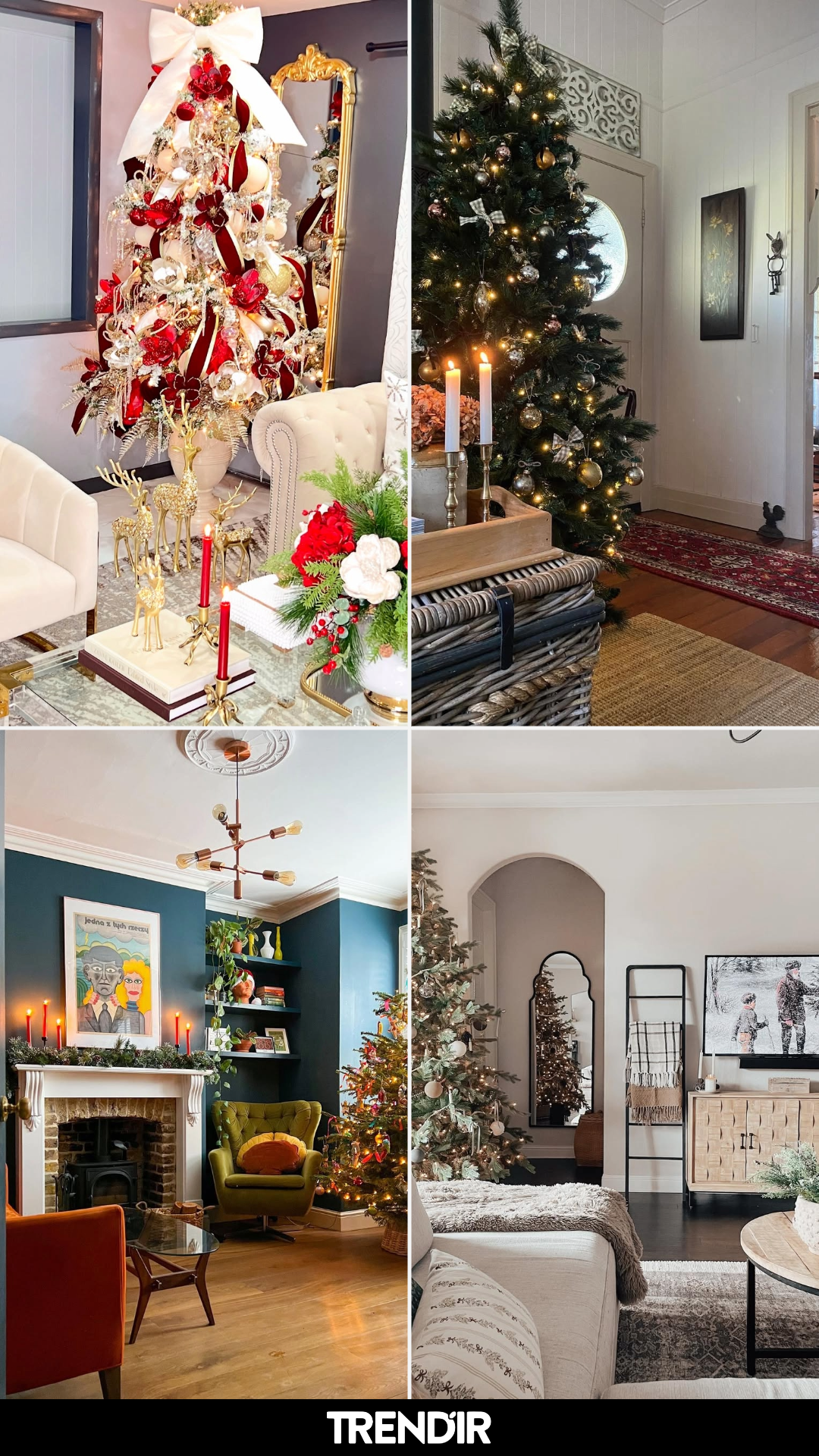 31 Christmas Living Room Decor Ideas That Turn Simple Rooms Into Holiday Showpieces