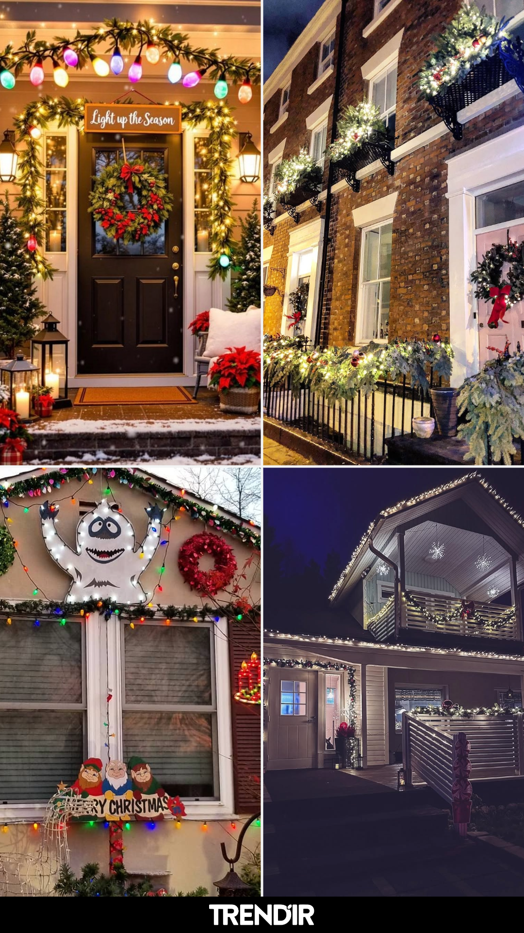 30 Christmas Outdoor Light Ideas That Turn Ordinary Yards Into Winter Wonderlands