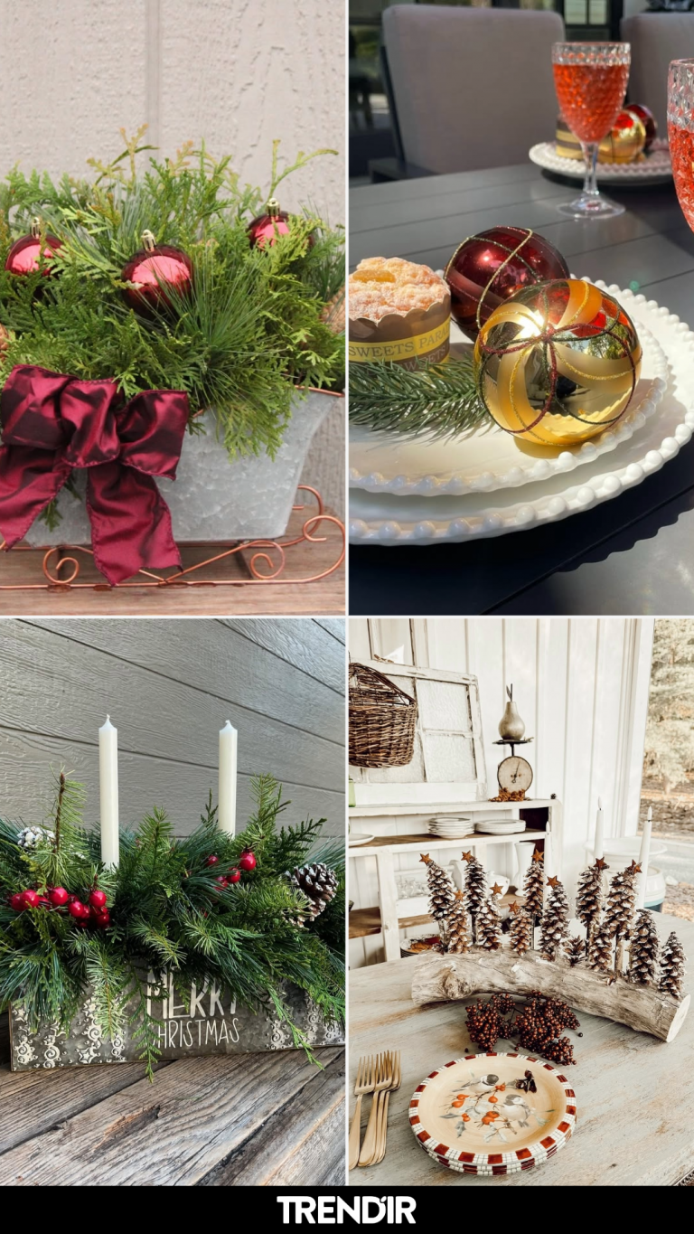 25 Christmas Table Centerpiece Ideas That Make Guests Say “Wow” Before the Food Arrives