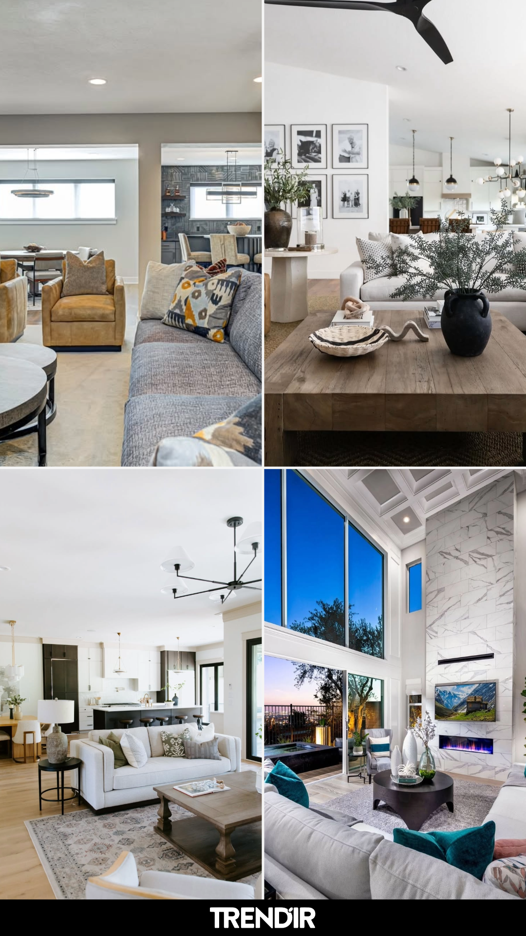 28 Living Room Ideas for Modern Homes That Add Major Visual Impact Without Clutter