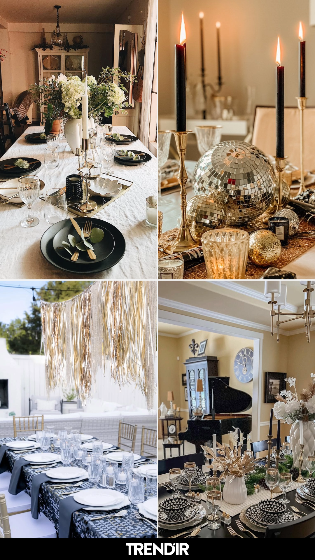 27 New Year’s Eve Table Decor Ideas That’ll Make You Want to Host Every Year