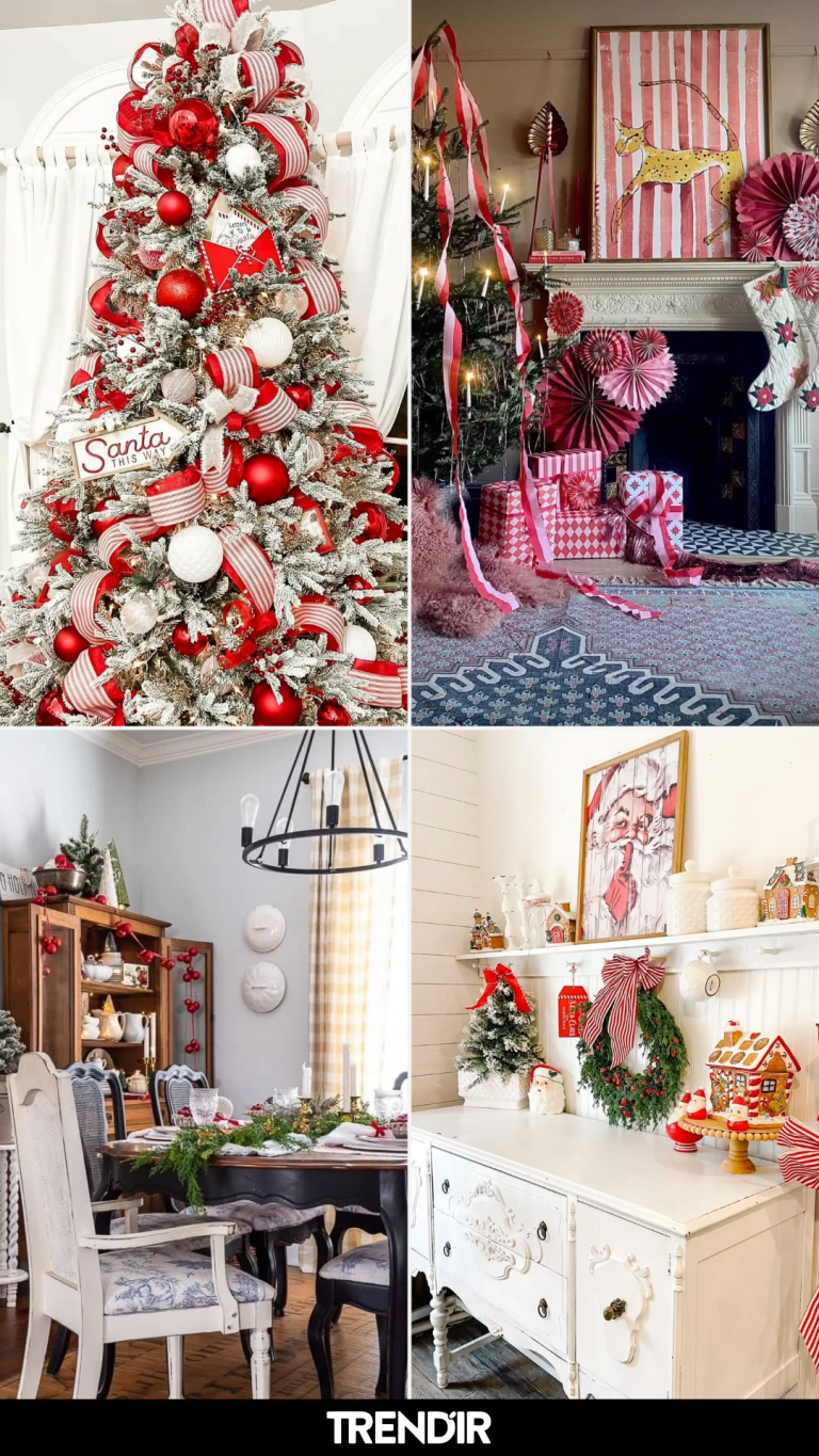 27 Red and White Christmas Decor Ideas That Make Classic Look Completely Fresh