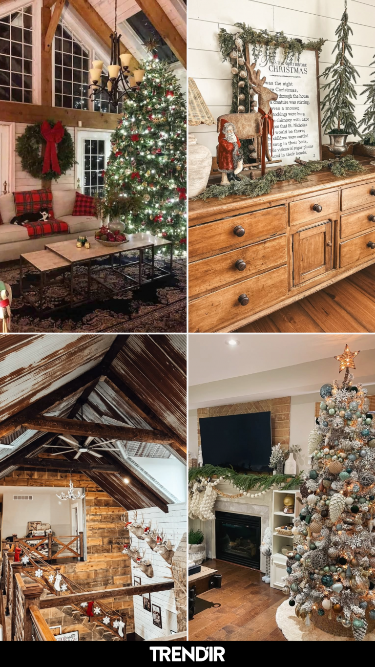 27 Rustic Christmas Decor Ideas That Instantly Add That Handcrafted, Heartfelt Touch