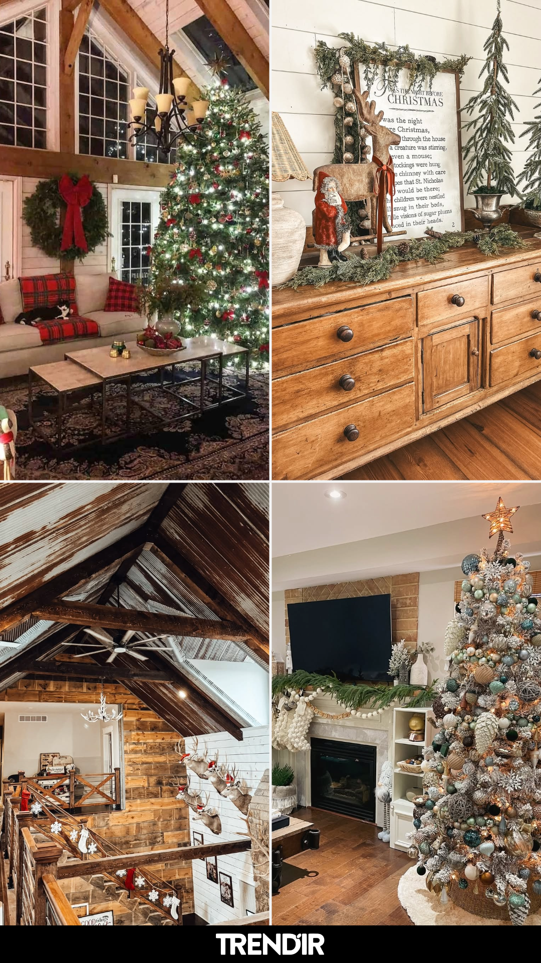 27 Rustic Christmas Decor Ideas That Instantly Add That Handcrafted, Heartfelt Touch