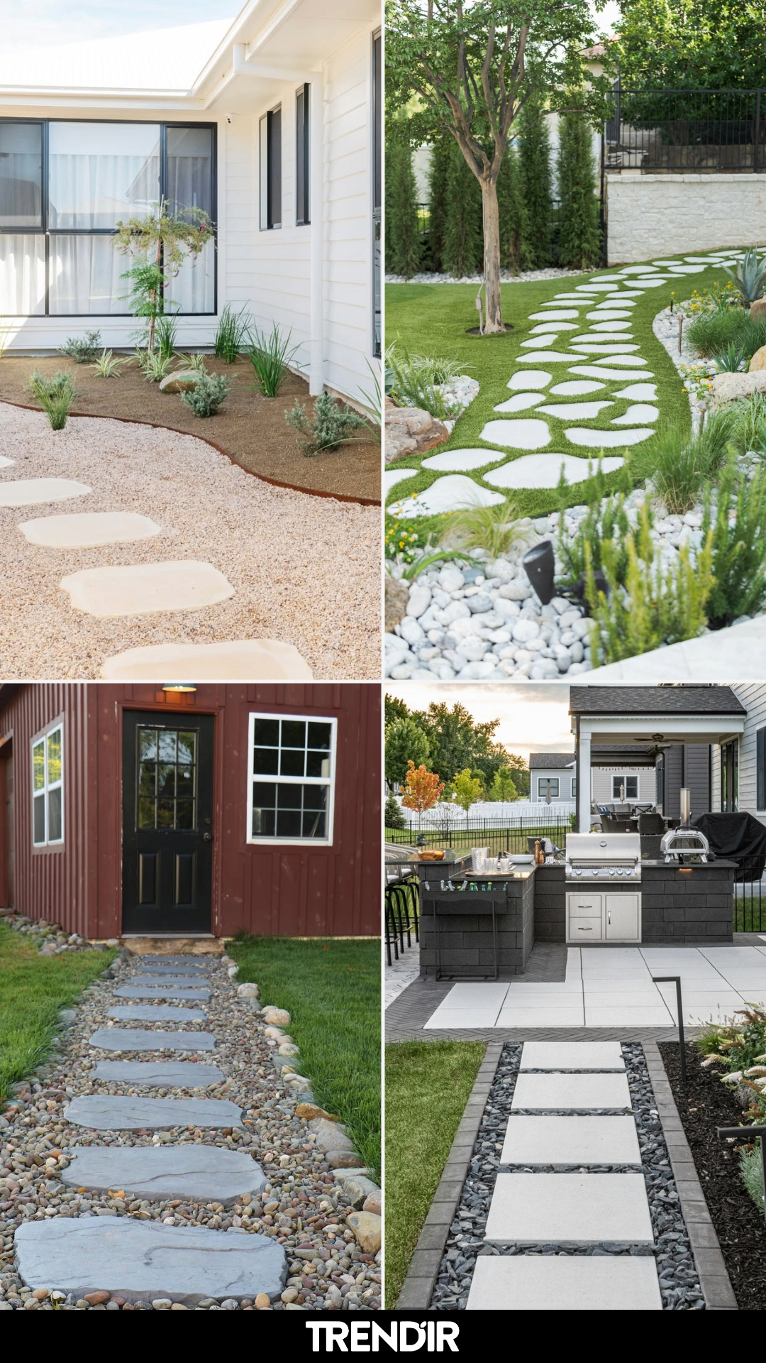 30 Stepping Stone Walkway Design Ideas That Blend Nature and Design Beautifully