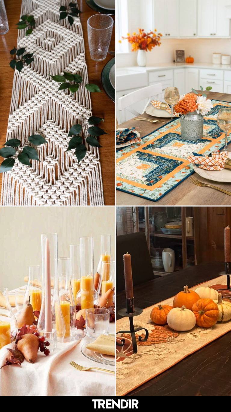 27 Thanksgiving Table Runner Ideas That Guests Will Snap Before They Eat