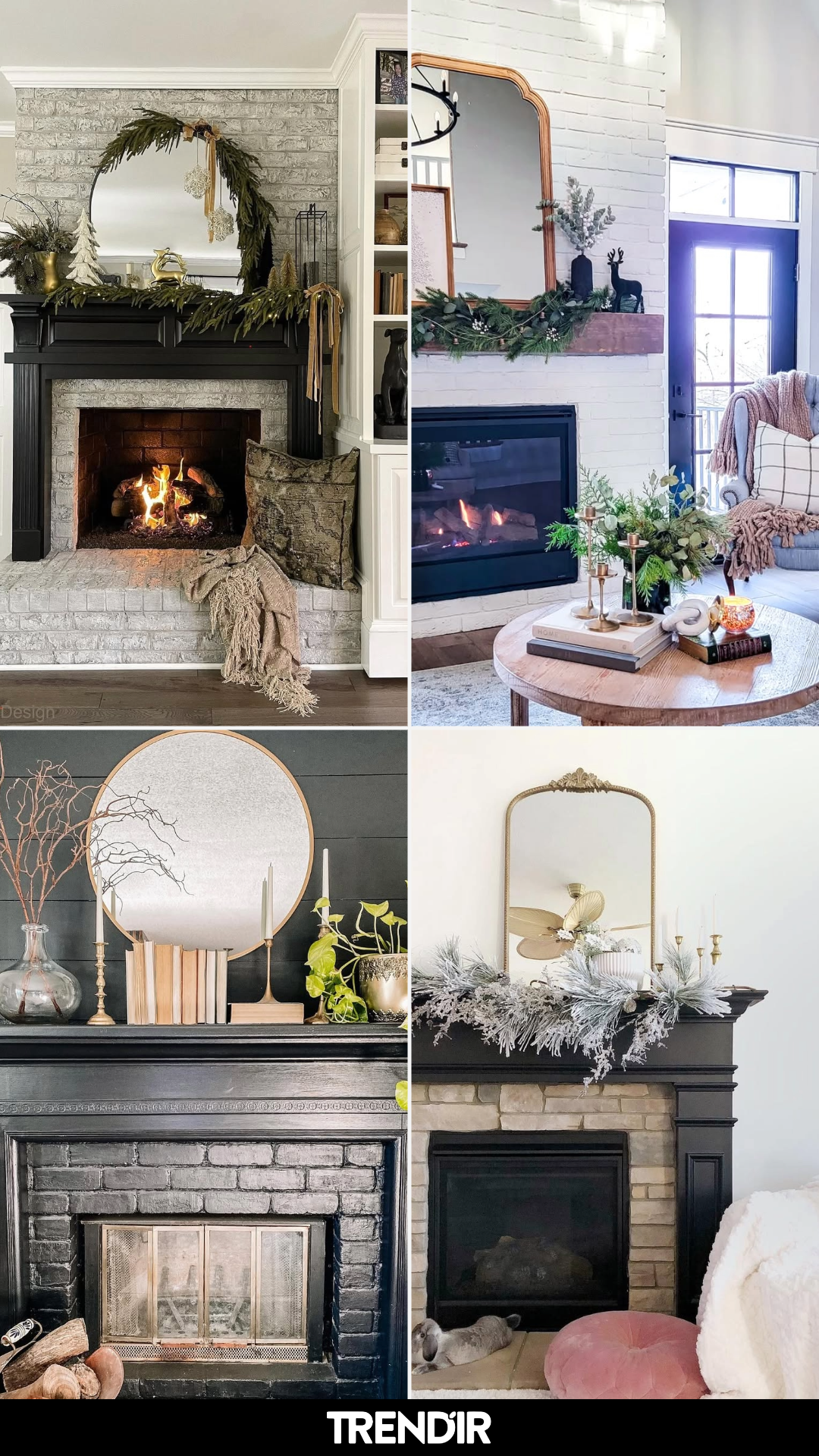 27 Winter Mantle Decor Ideas That’ll Make You Want to Leave Them Up Till Spring