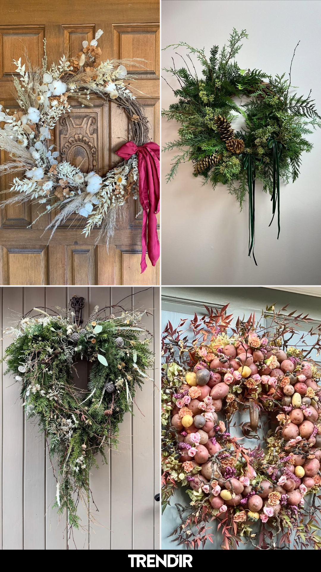 27 Winter Wreath Ideas for Front Door That’ll Make Your Neighbors Stop and Stare