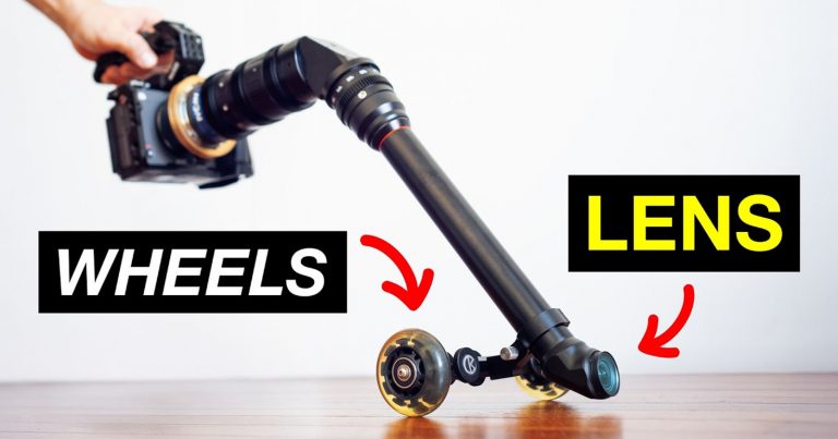 Photographer Adds Wheels to a Probe Lens to Make ‘Weirdest Lens Even Weirder’