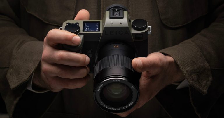Leica’s SL3 Camera Gets the Green, Aramid-Clad ‘Reporter’ Treatment
