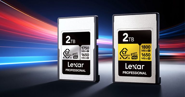 Lexar’s CFexpress Cards for Sony Are Now Available in up to 2TB Capacities