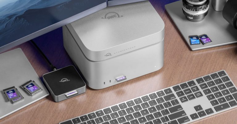 The OWC StudioStack Adds 32TB and 3 Thunderbolt Ports to the Mac Studio