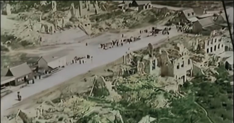 Haunting Remastered Aerial Footage Reveals the Devastating Aftermath of World War I