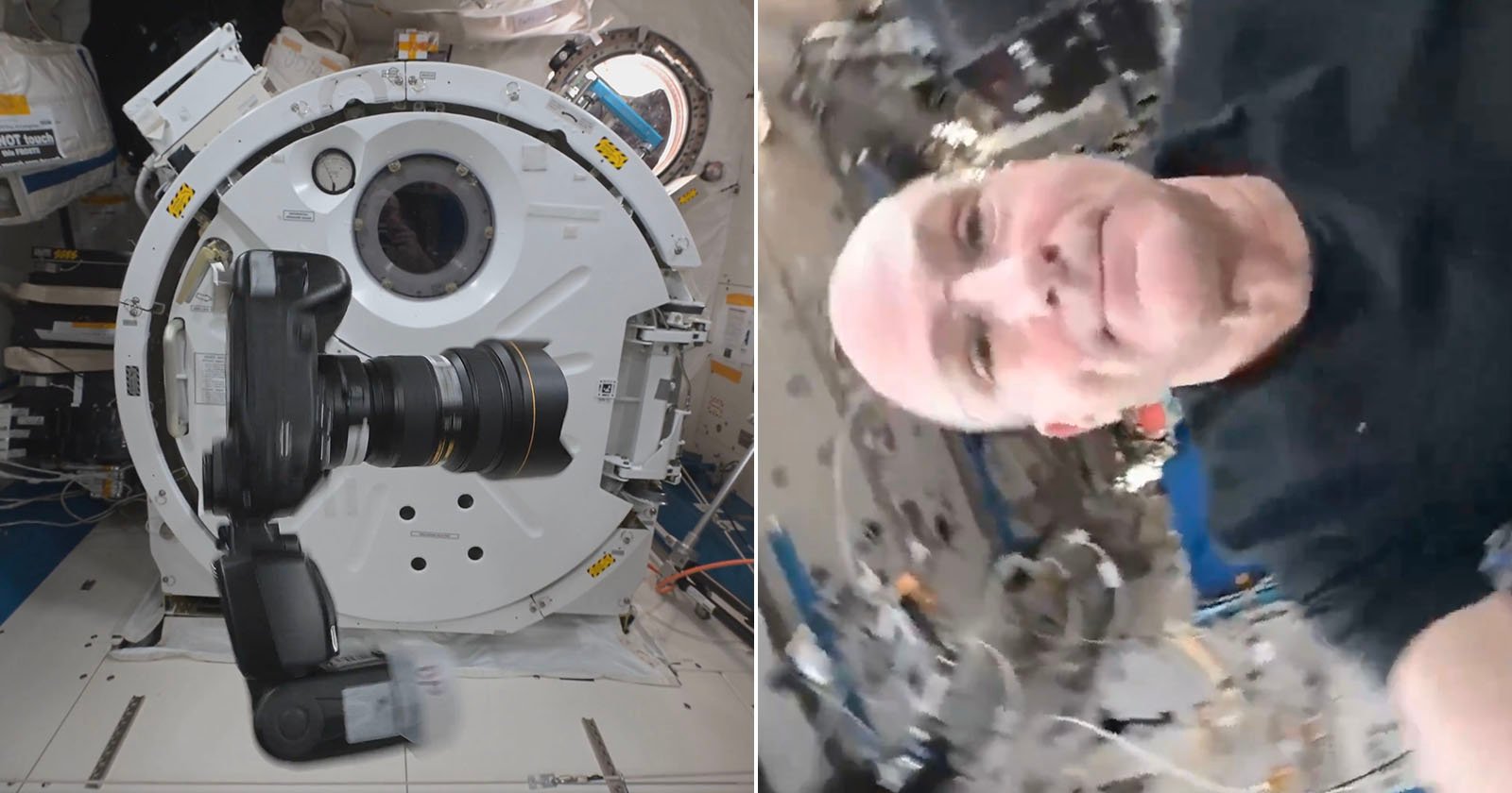 This Floating Camera in Space Demonstrates the ‘Dzhanibekov Effect’