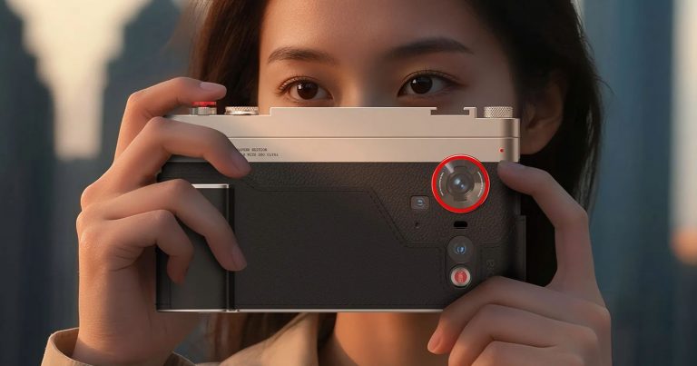 The Nubia Z80 Ultra Smartphone Looks Like a Vintage Camera