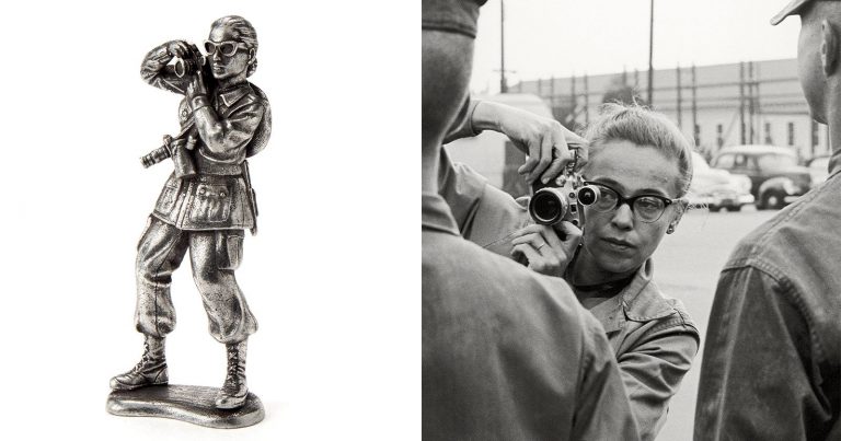 ‘Army Men’ Figure of Pioneering Combat Photographer Helps Kids Process War