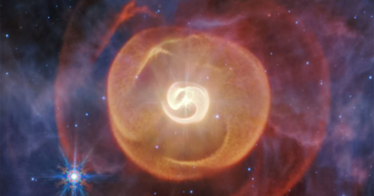 Webb Captures First-of-its-Kind Image of One-of-a-Kind Triple Star System