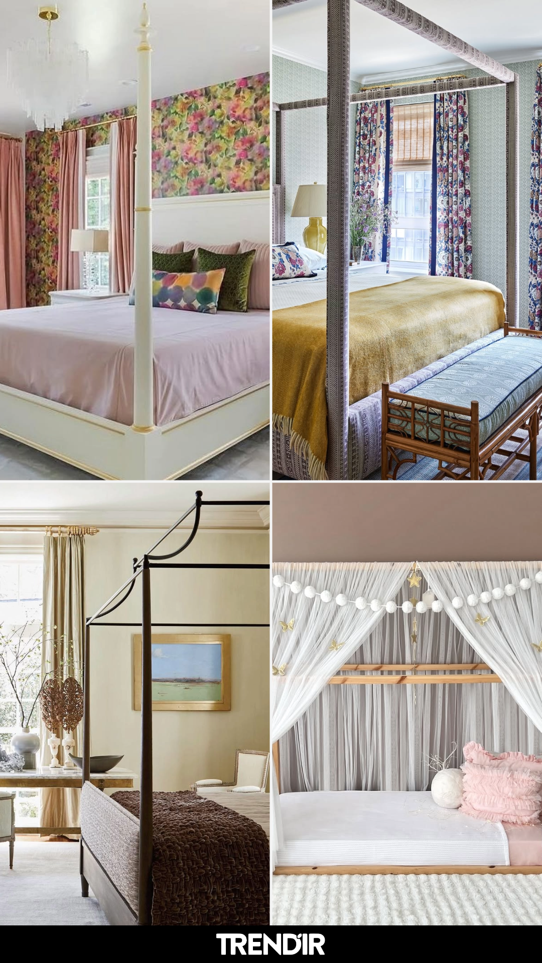 30 Canopy Bed Design Ideas Borrowed From Boutique Hotels With Unreal Bedrooms