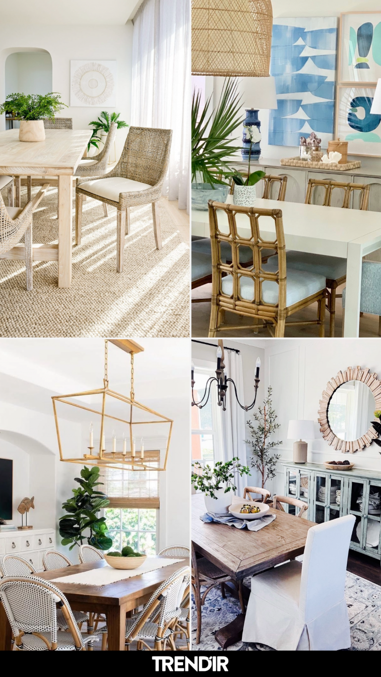 30 Coastal Dining Room Ideas That Use Soft Blues, Greens, and Sands Without Looking Theme-y