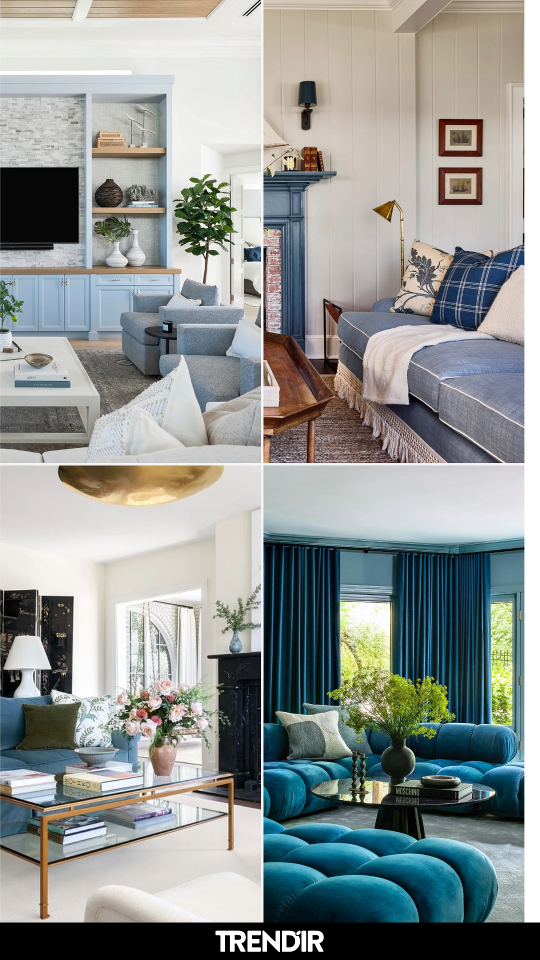 27 Gray and Blue Living Room Ideas No One Shares Because Most People Get the Balance Wrong