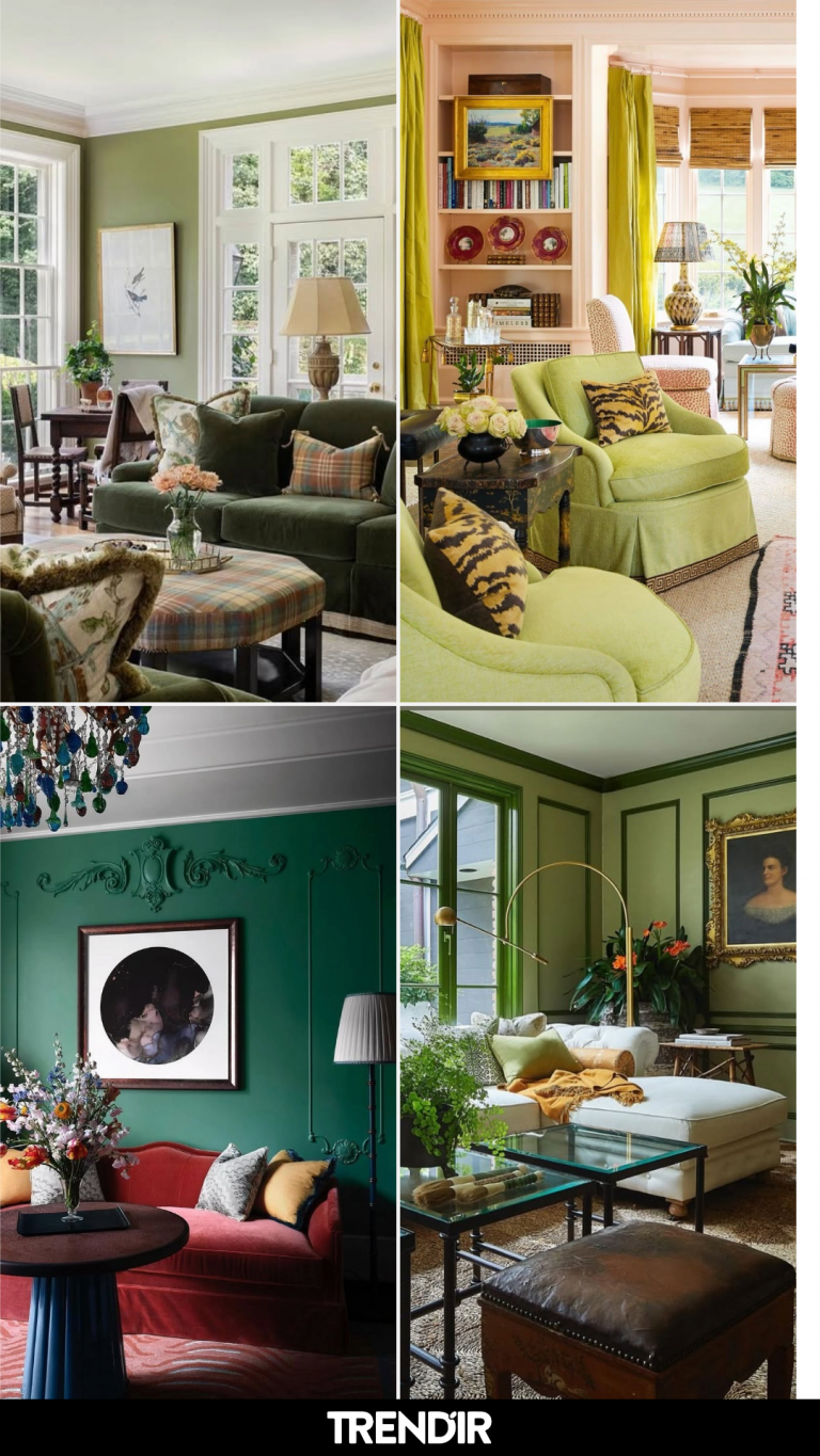 27 Green Living Room Ideas Once You Try This Palette, Nothing Else Competes