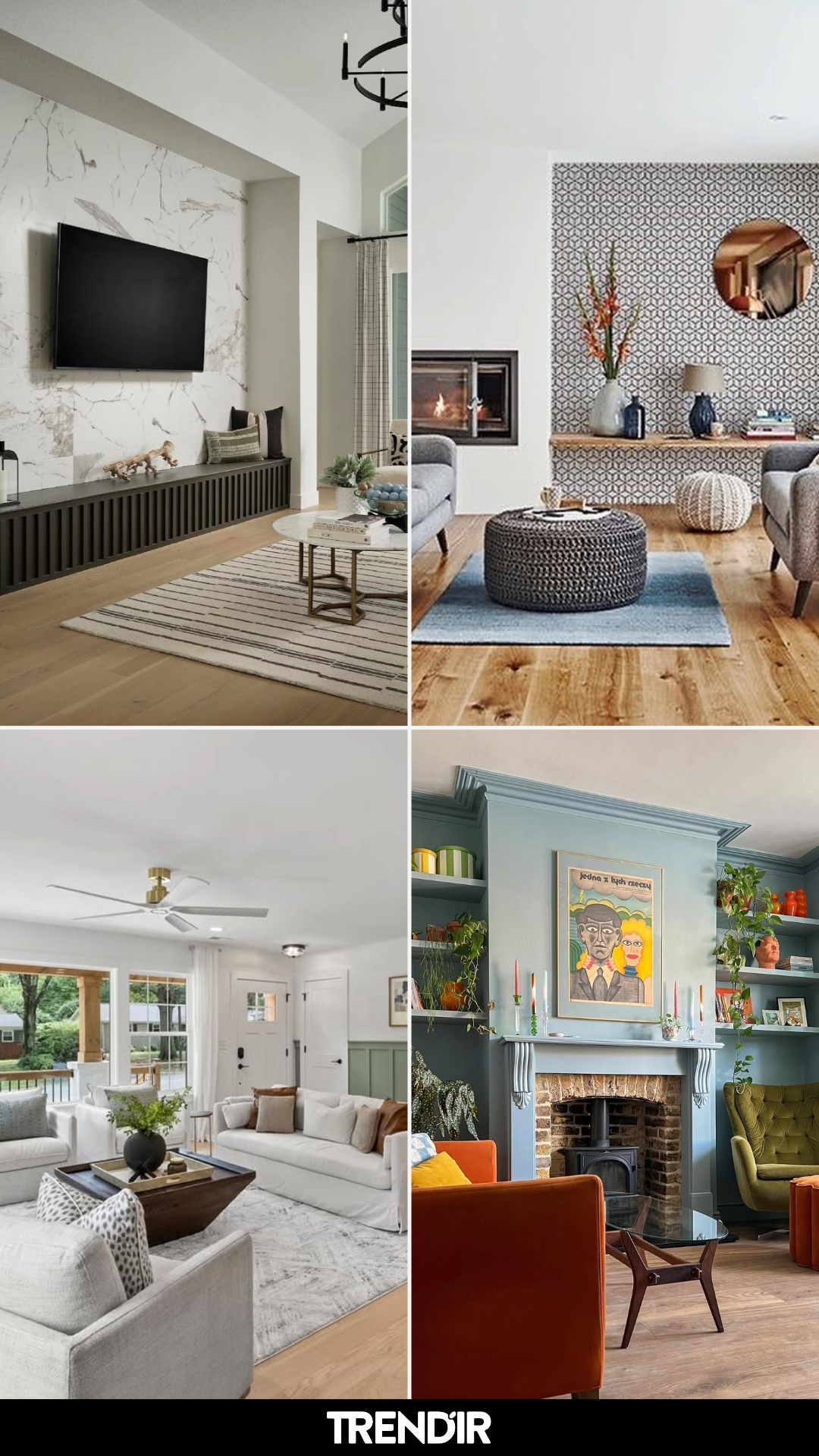 28 Living Room Accent Wall Ideas People Use When They Want Change Without Redoing Everything