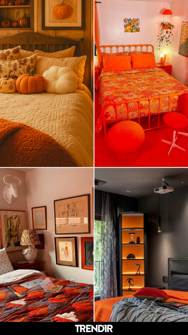 21 Orange Bedroom Ideas You’ll Screenshot If You’re Tired of Another Beige Bedroom
