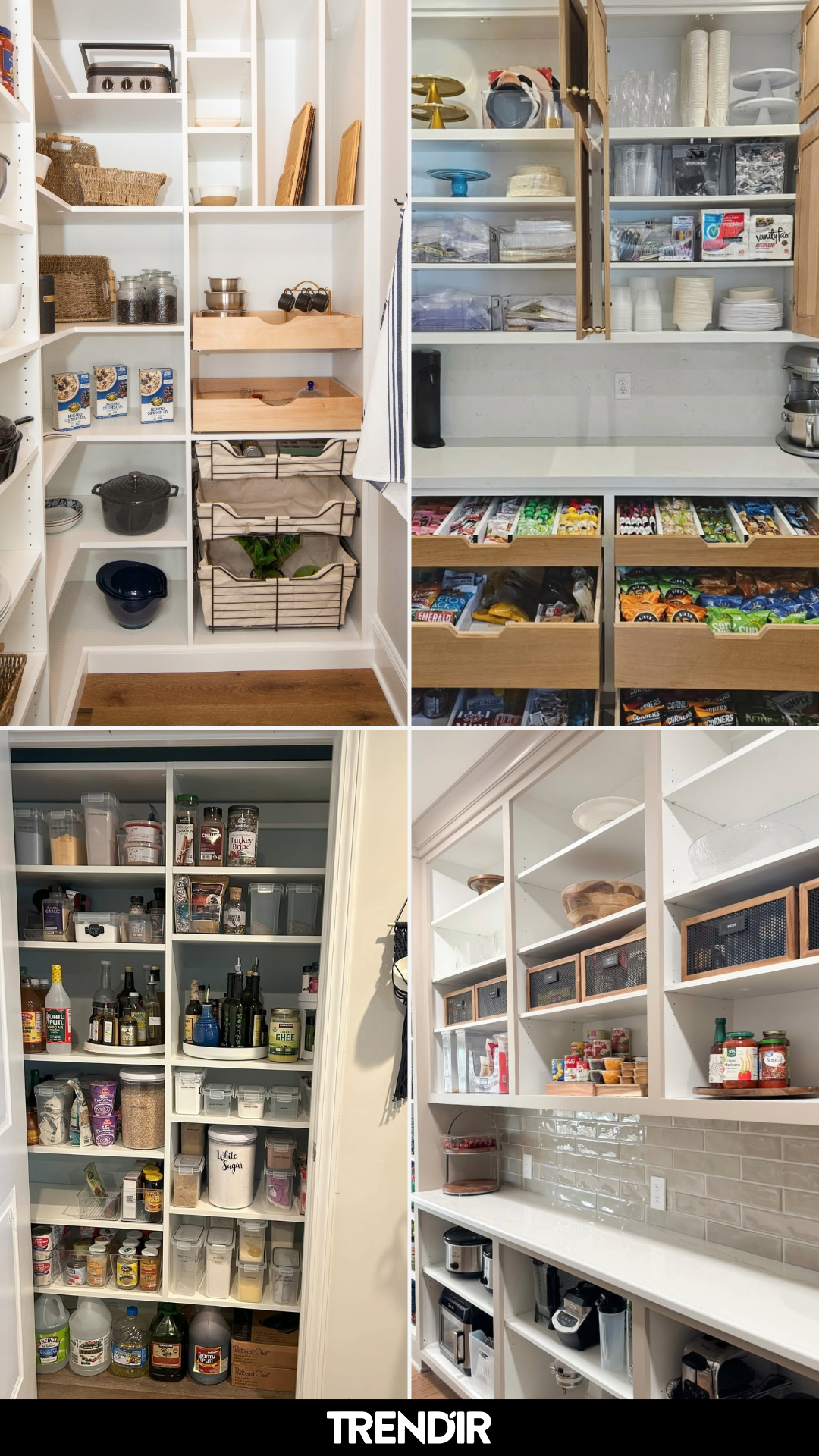 29 Pantry Shelving Ideas If You Want a Clean Look Without Buying 40 Matching Containers