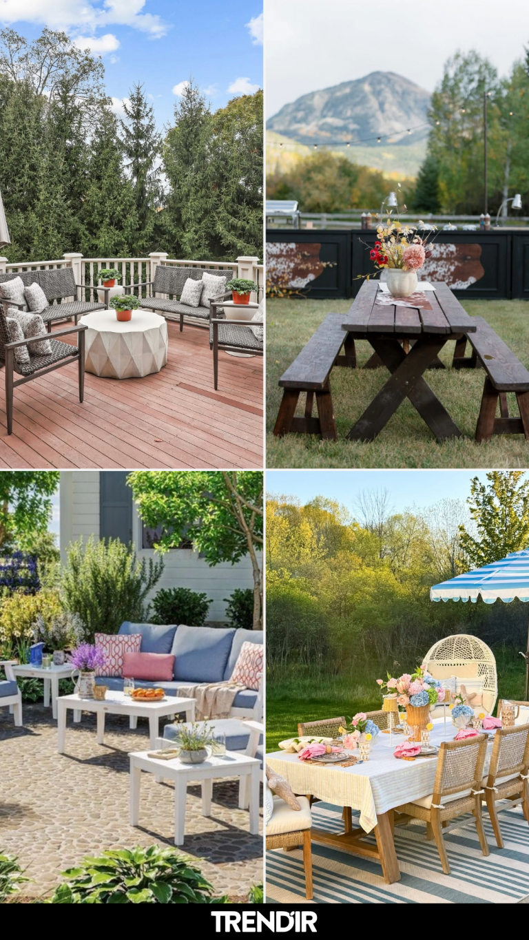 27 Patio Table Ideas If You Want Something Modern That Still Works With What You Own
