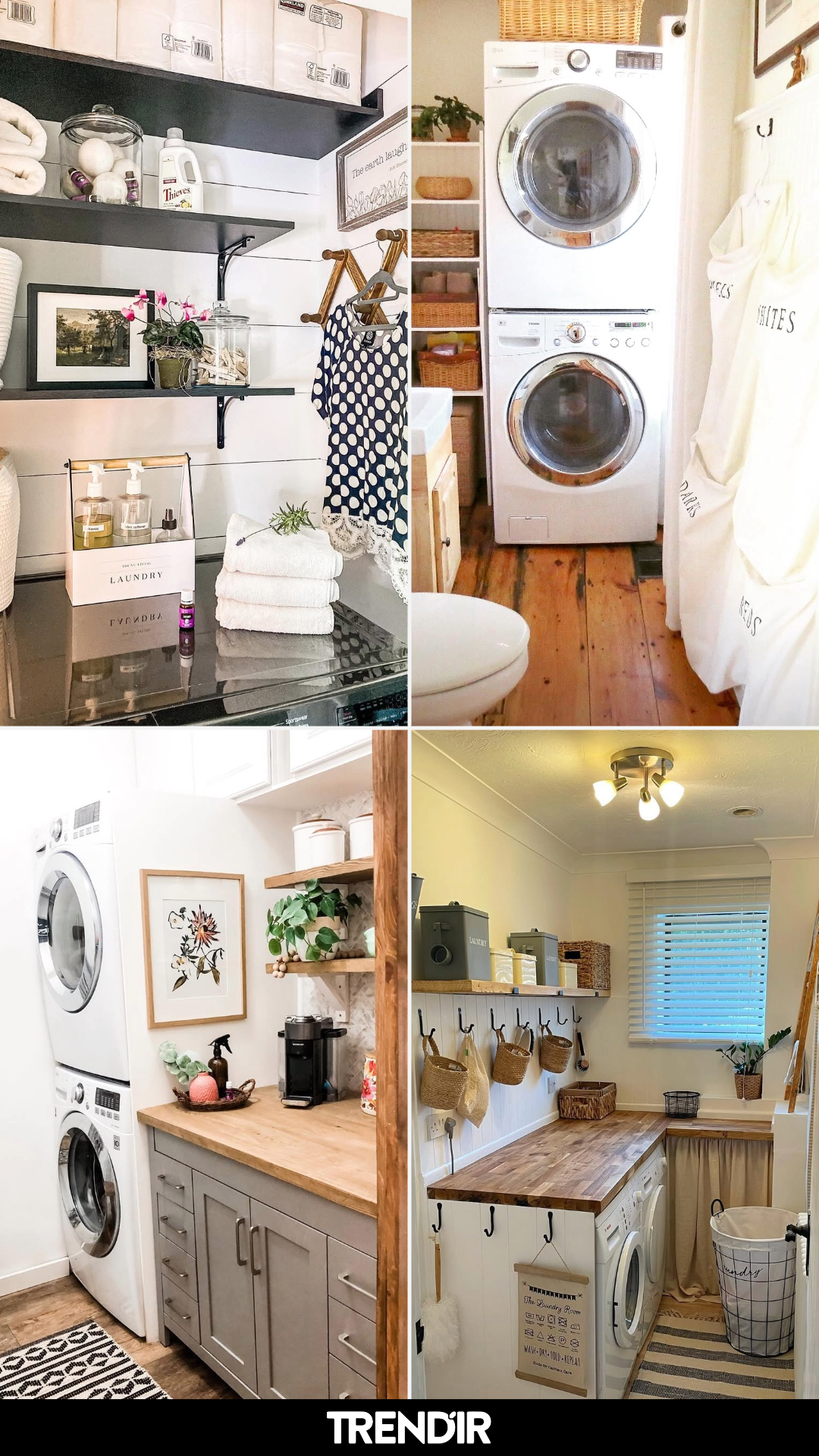 29 Tiny Laundry Room Ideas If Your Laundry Area Feels More Like a Closet Than a Room