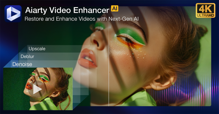 Aiarty Video Enhancer V3.0 for More Powerful Denoising, Upscaling & Video Enhancement